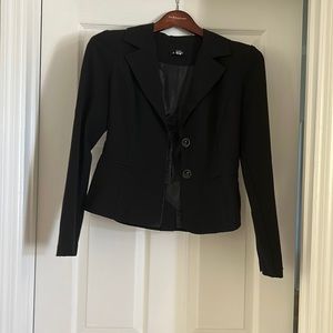 Simple black blazer